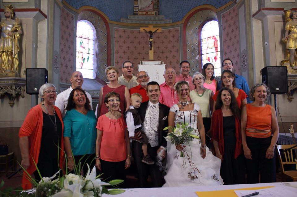 Mariage à Lablachère, août 2015