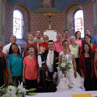 Mariage à Lablachère, août 2015